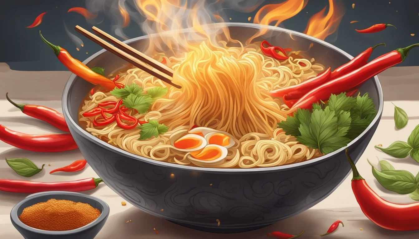 The Spiciest Ramen Noodles