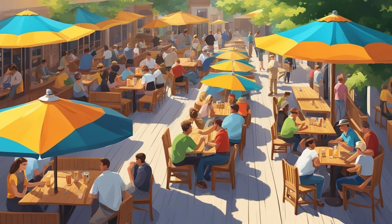 German Beer Gardens in Texas