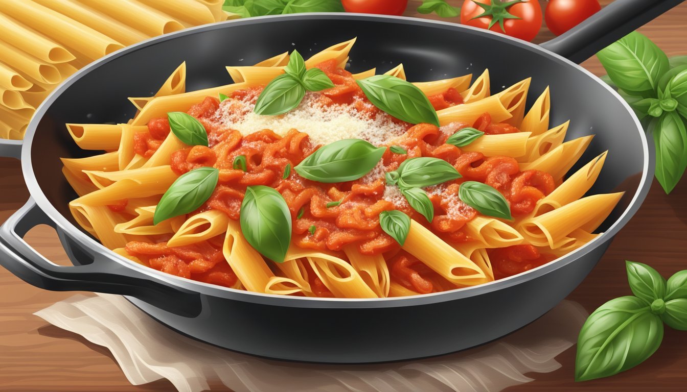 Best Way to Reheat Penne Arrabbiata