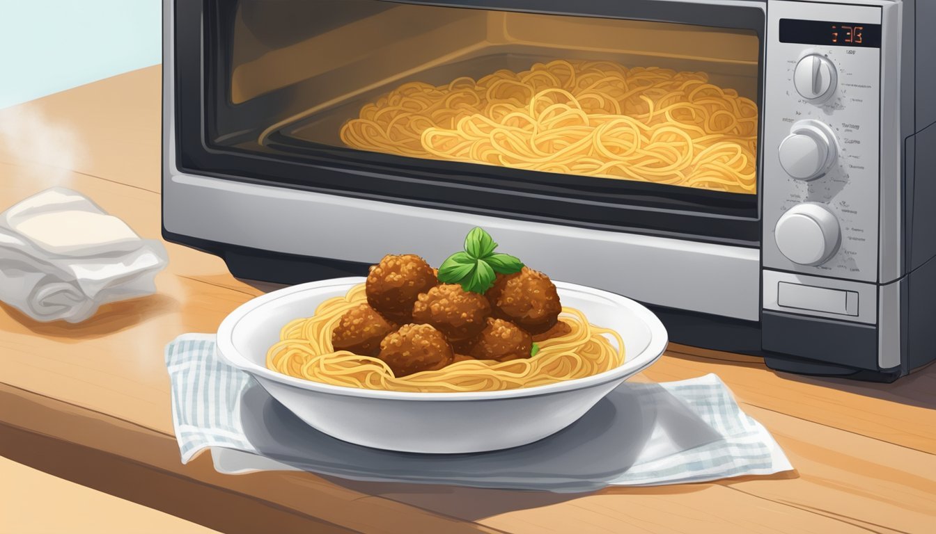 Best Way to Reheat Spaghetti with Meatballs