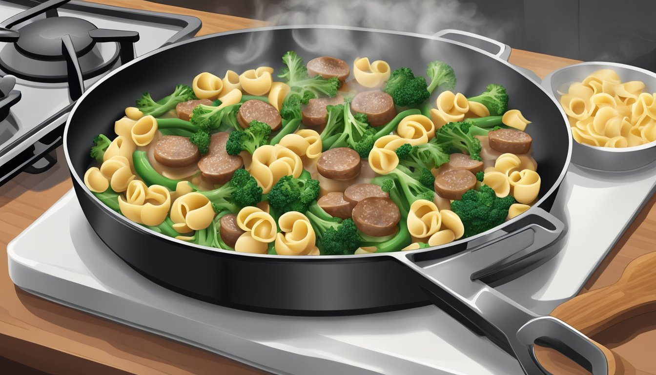 Best Way to Reheat Orecchiette with Sausage and Broccoli Rabe