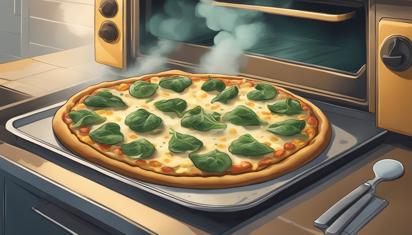 Best Way to Reheat Spinach and Artichoke Pizza