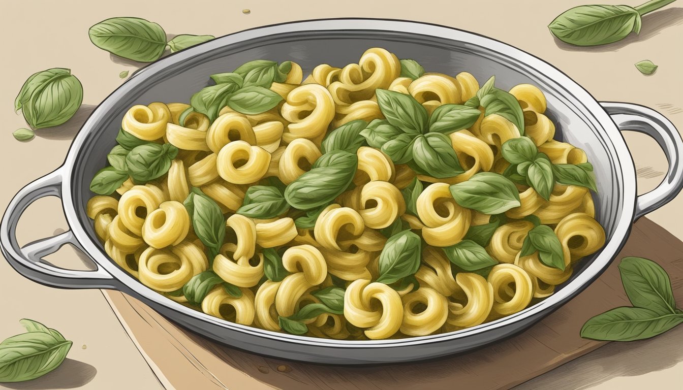 Best Way to Reheat Cavatappi with Pesto