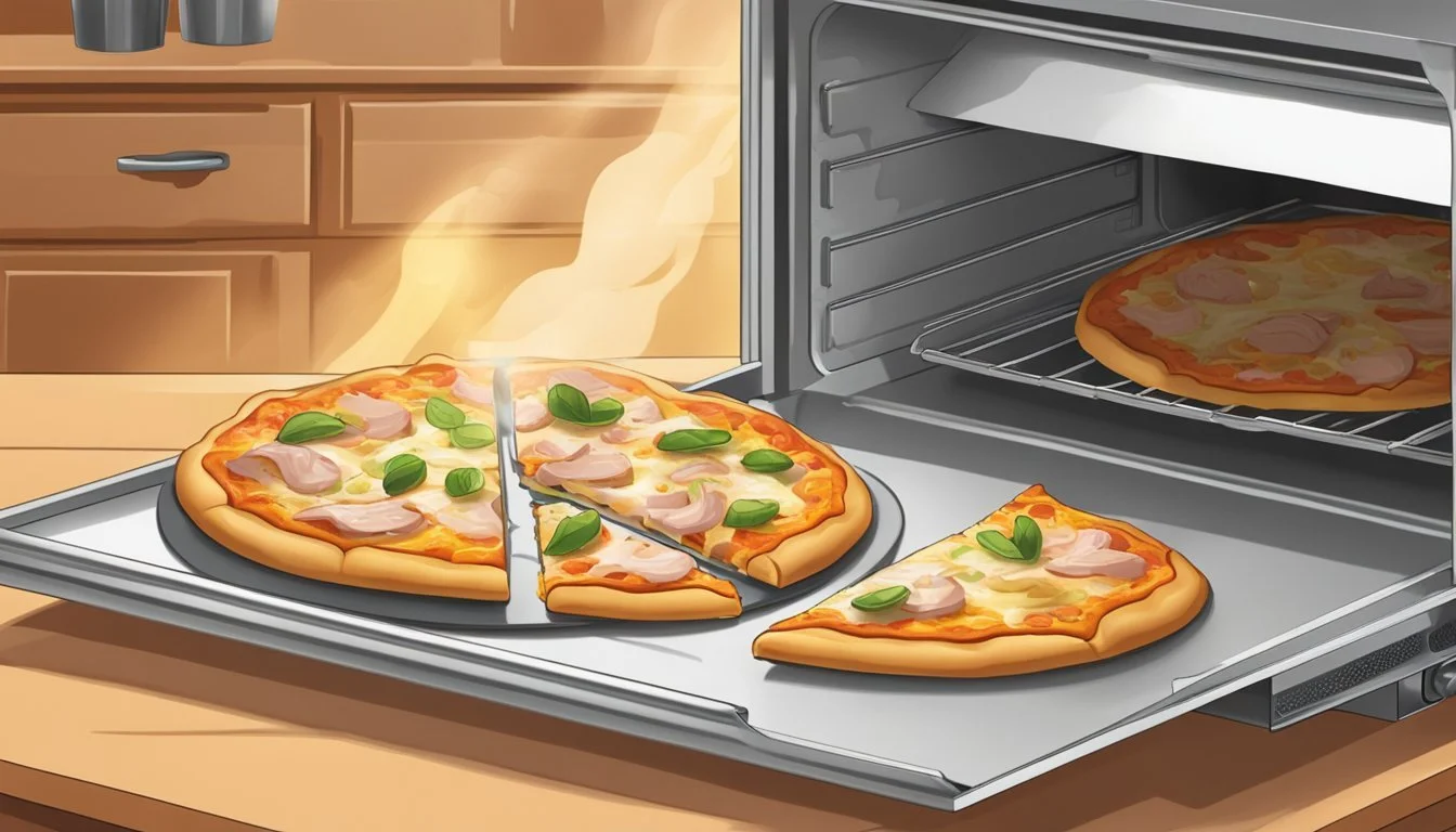 Best Way to Reheat Chicken Ranch Pizza