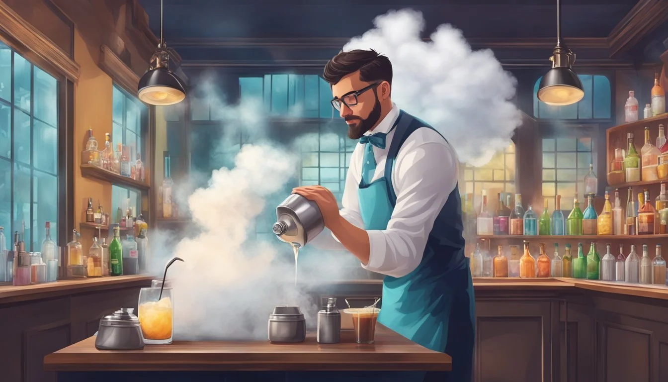 Texas Bartenders' Tips for Safe and Spectacular Liquid Nitrogen Cocktails