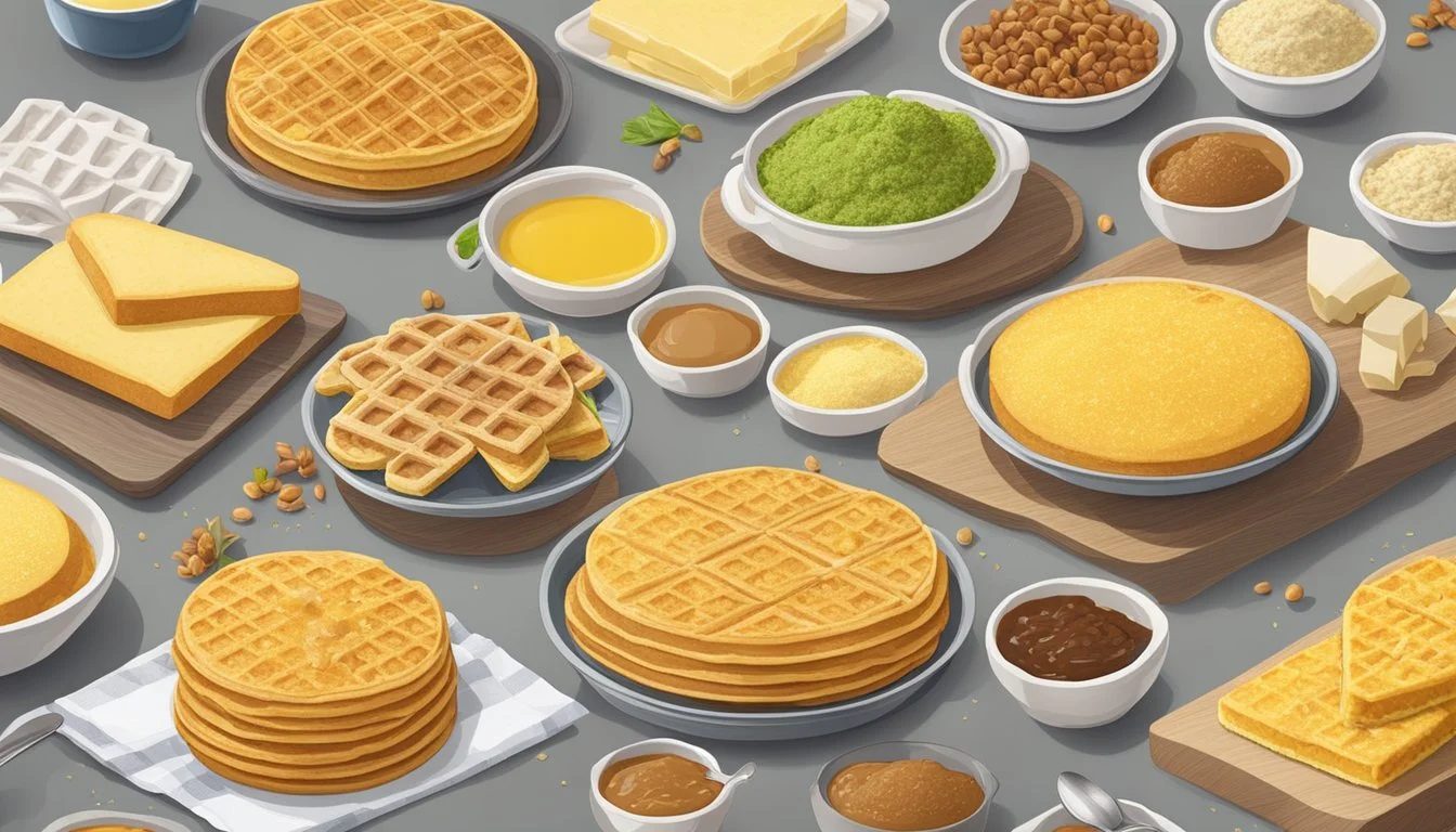Boxed Cornbread Mix Waffle Variations