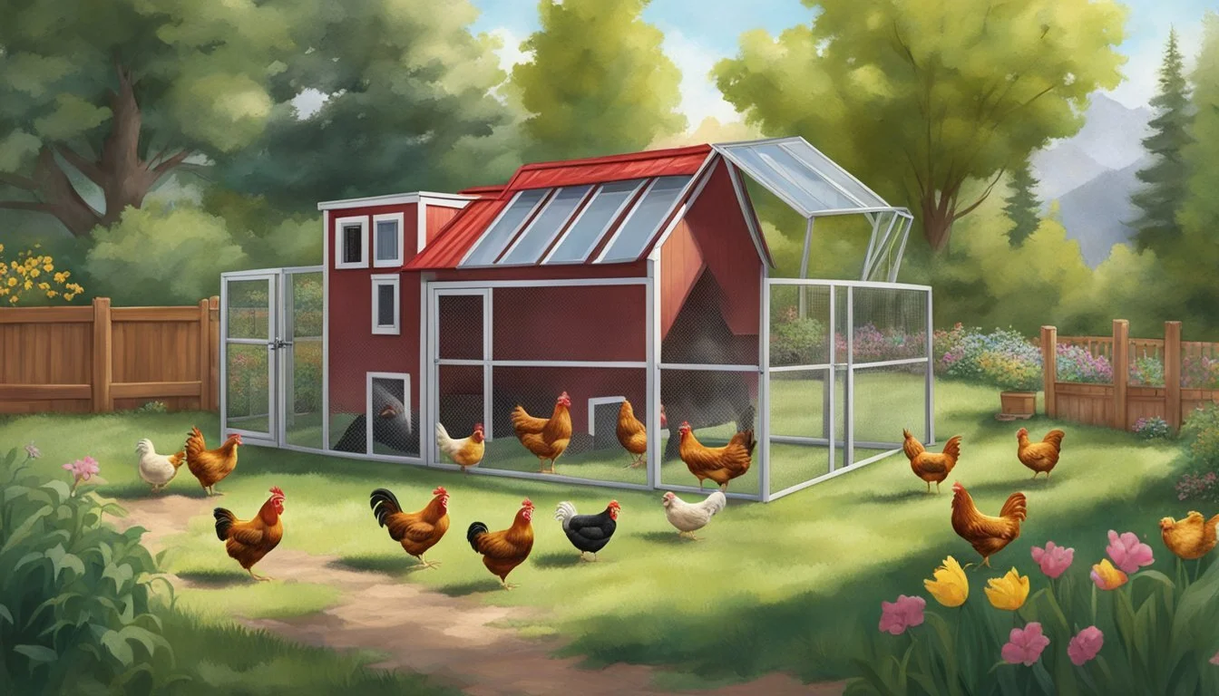 Raising Backyard Chickens in Millcreek, UT