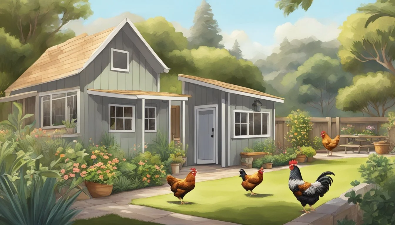 Raising Backyard Chickens in Encinitas, CA