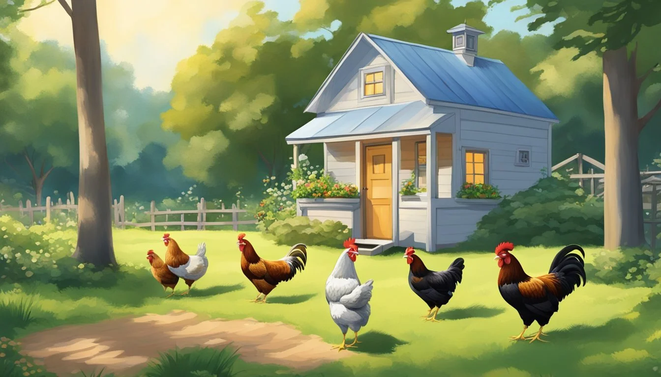 Raising Backyard Chickens in Woodland, CA