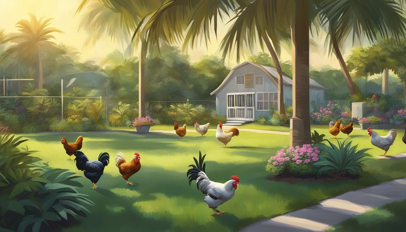 Raising Backyard Chickens in North Miami, FL