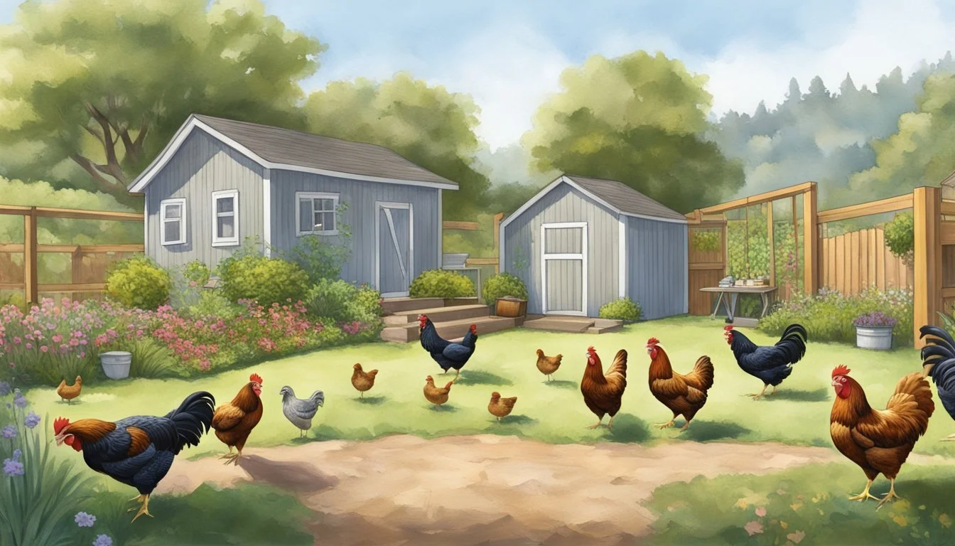 Raising Backyard Chickens in Petaluma, CA