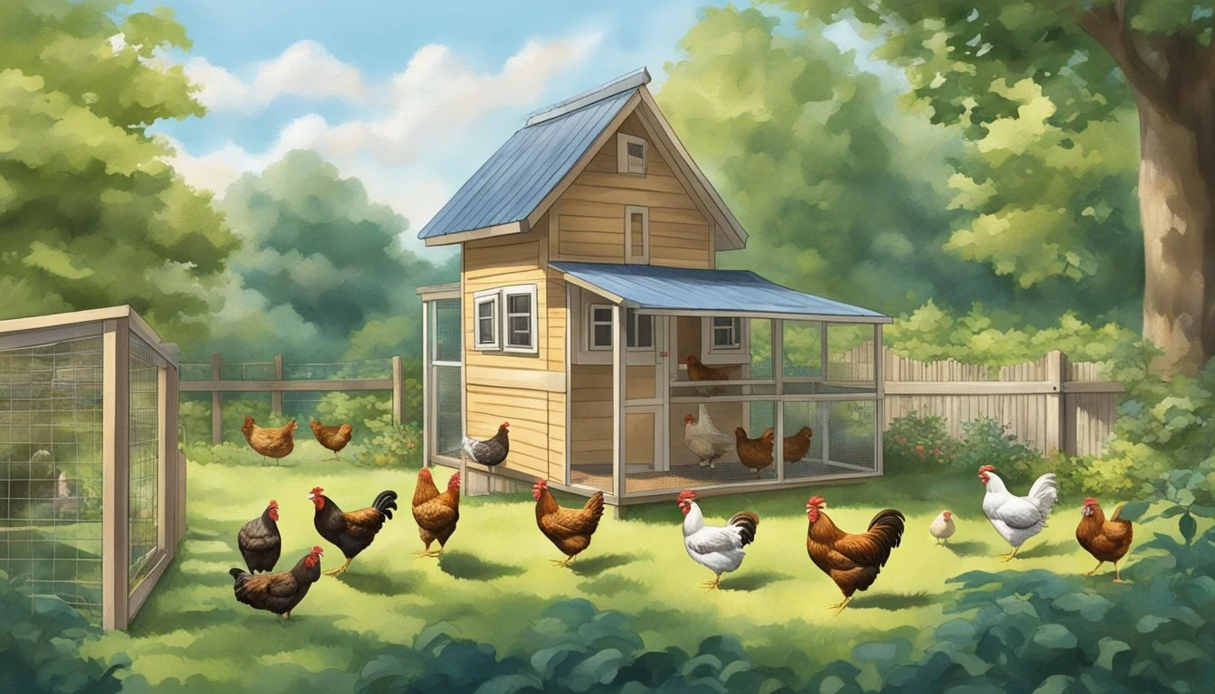 Raising Backyard Chickens in Blue Springs, MO