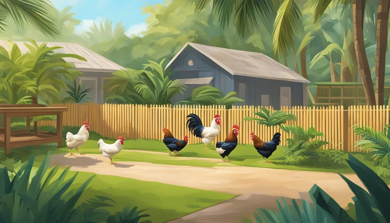 Raising Backyard Chickens in Coconut Creek, FL