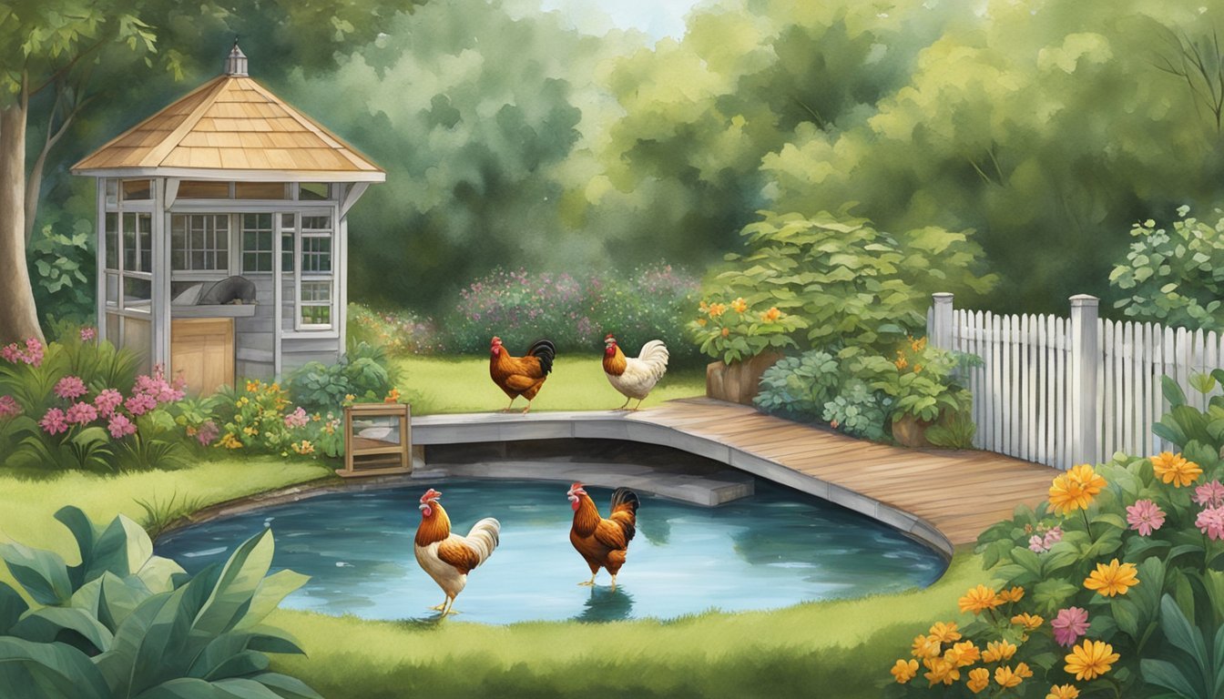 Raising Backyard Chickens in Fountainebleau, FL