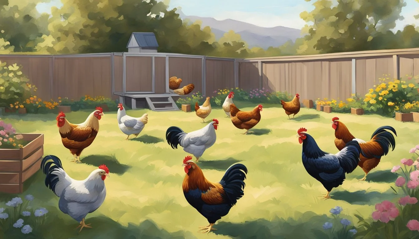 Raising Backyard Chickens in Fountain Valley, CA