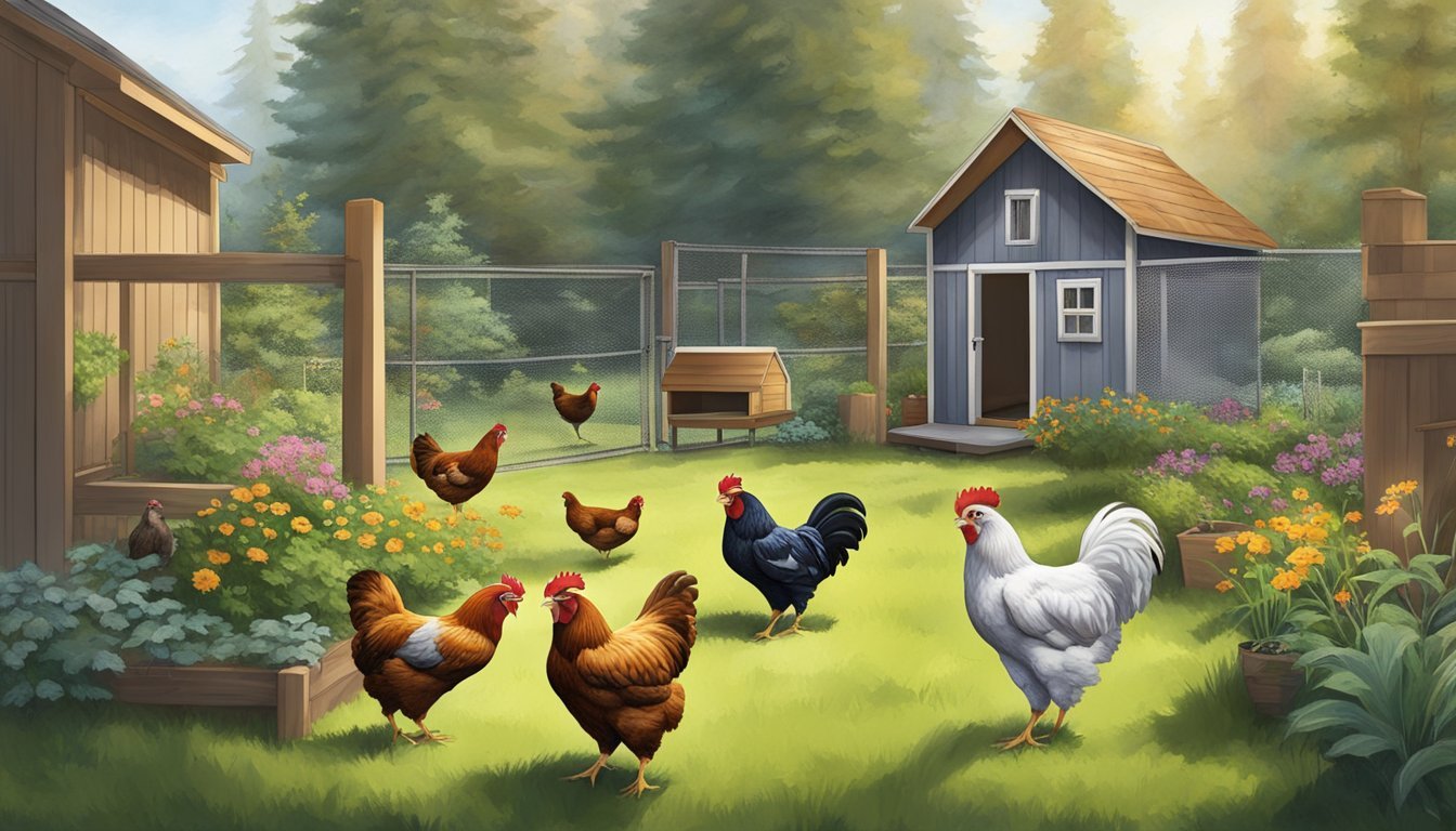 Raising Backyard Chickens in Lacey, WA