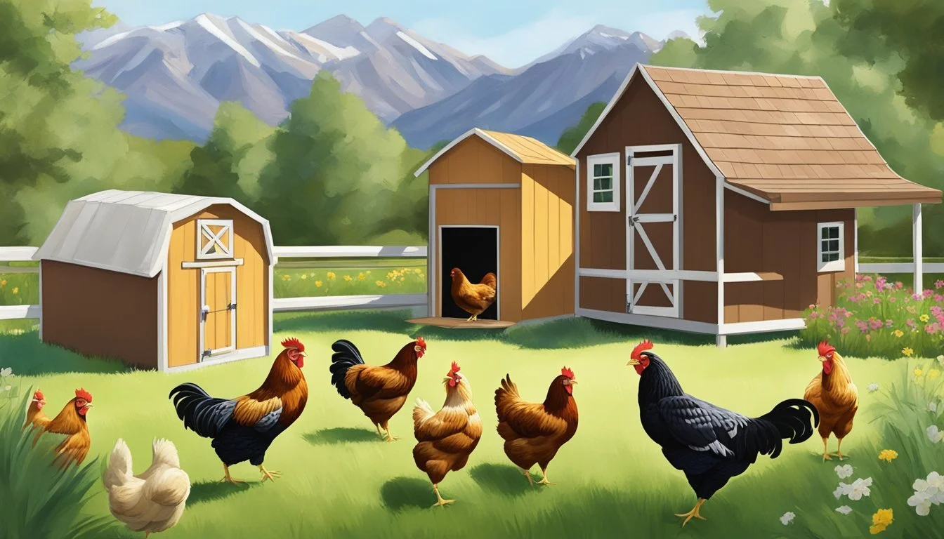 Raising Backyard Chickens in Herriman, UT