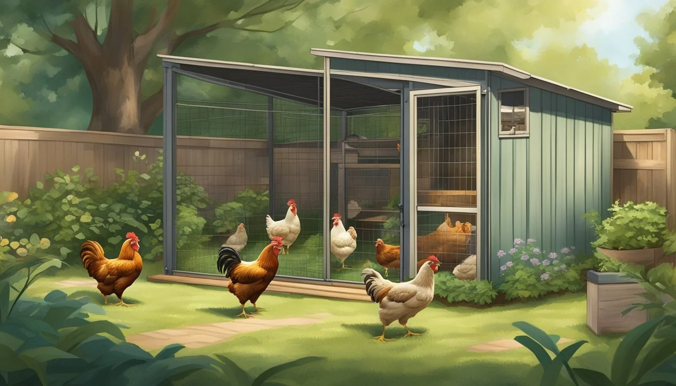 Raising Backyard Chickens in Westchester, FL