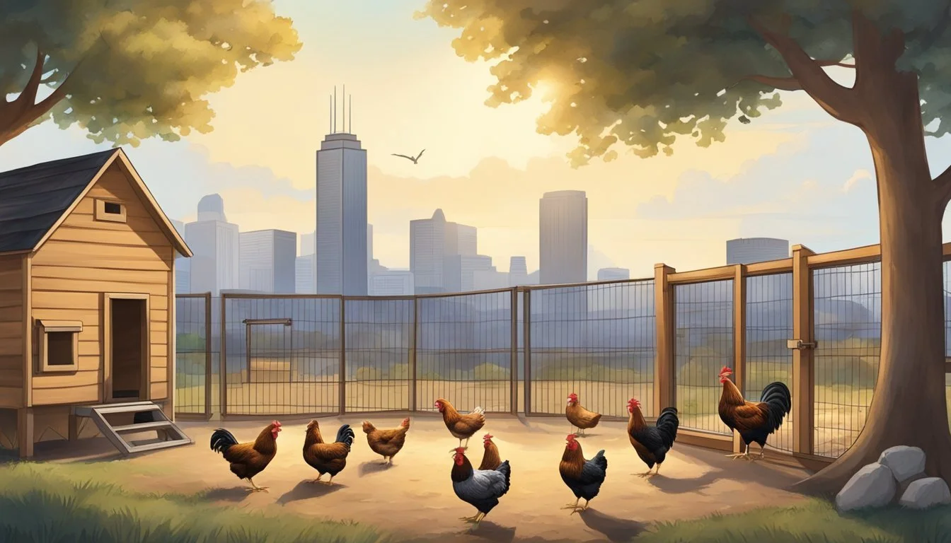 Raising Backyard Chickens in Texas City, TX