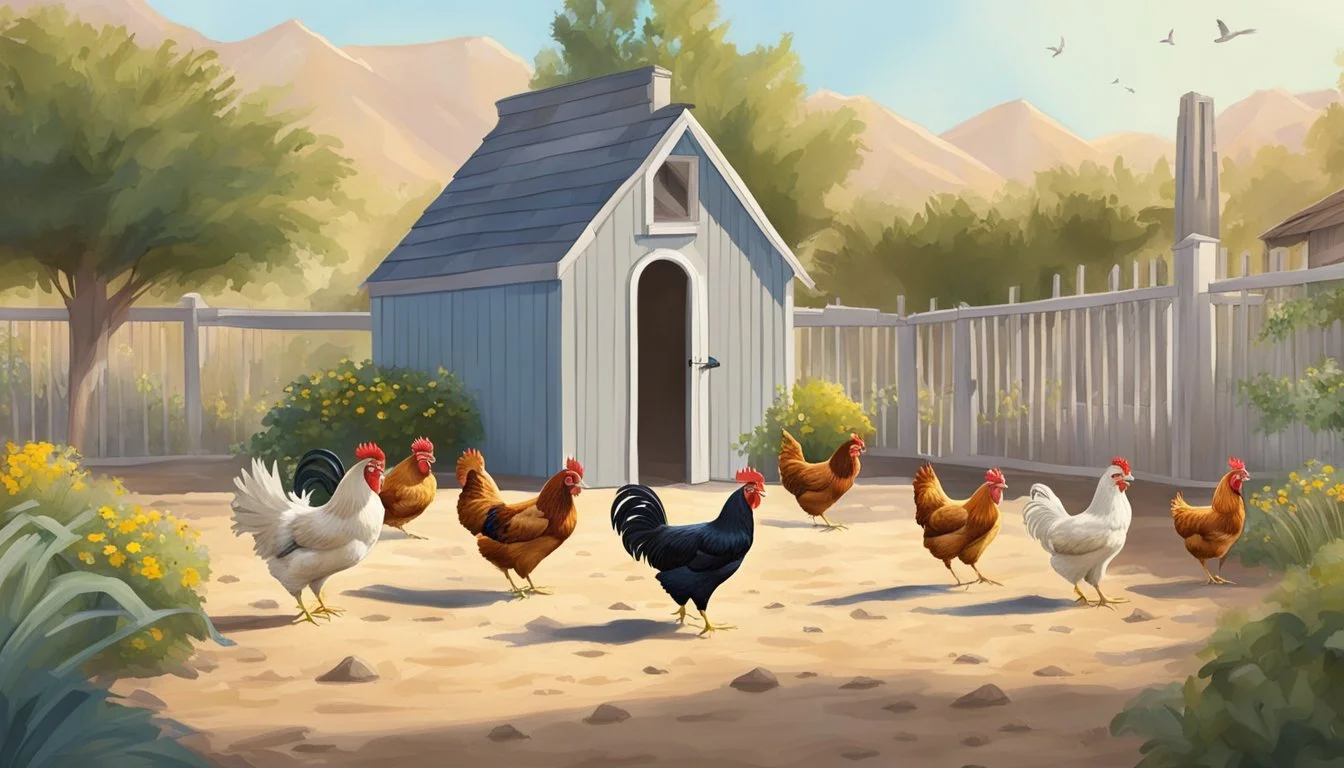 Raising Backyard Chickens in Cathedral City, CA
