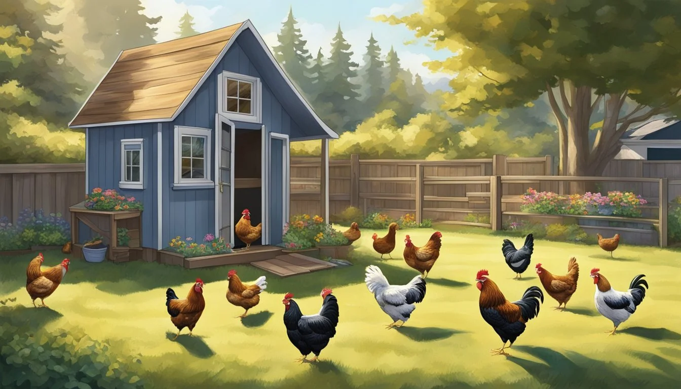 Raising Backyard Chickens in Burien, WA