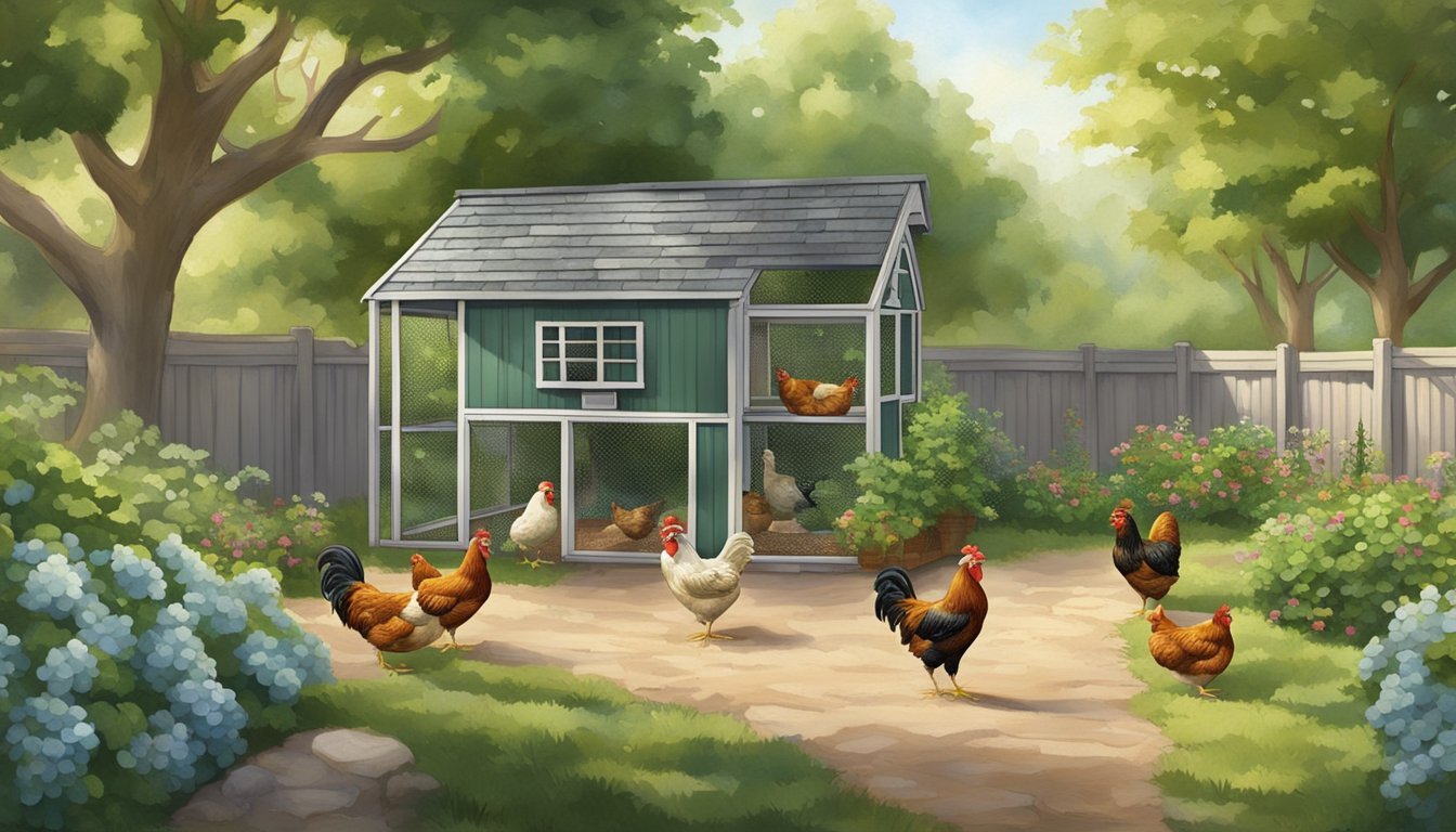 Raising Backyard Chickens in Grapevine, TX