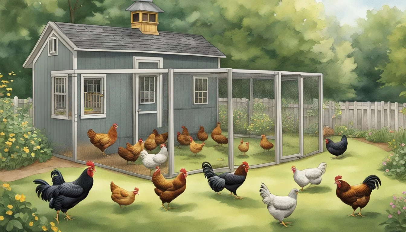 Raising Backyard Chickens in Milford City, CT