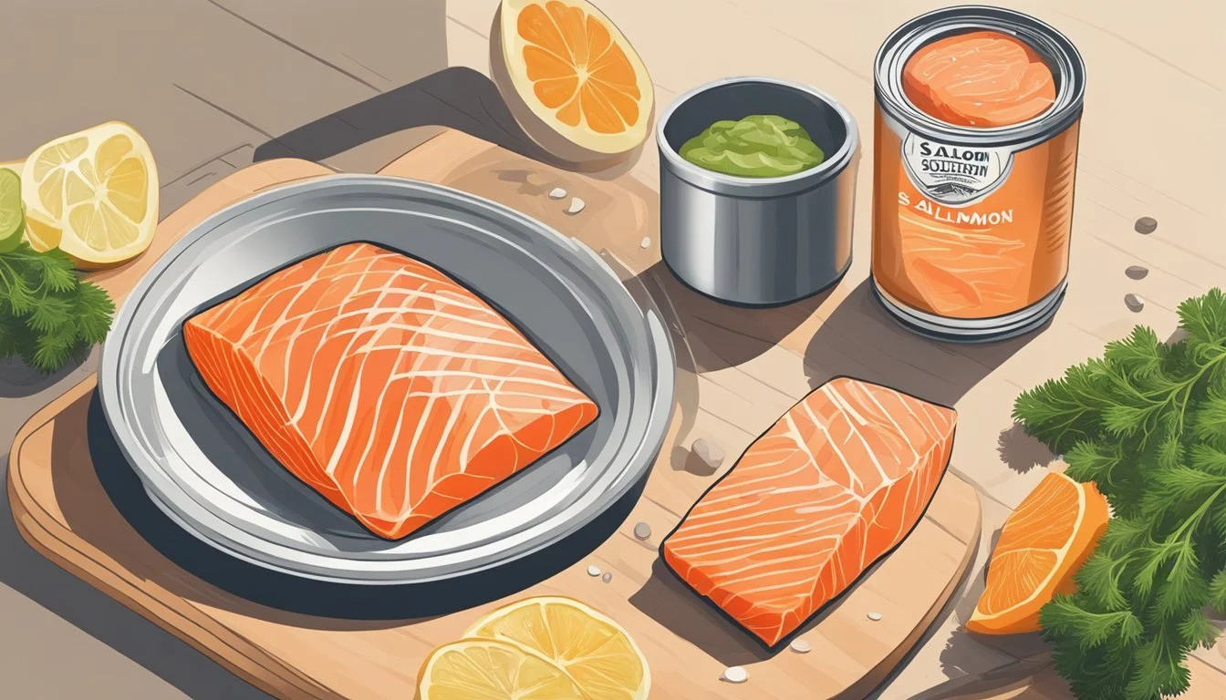 How to Substitute Canned Salmon for Fresh