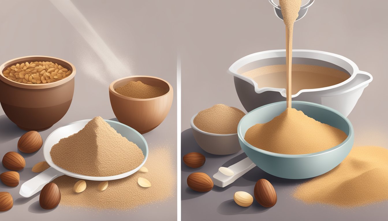 How to Substitute Chestnut Flour for Almond Flour