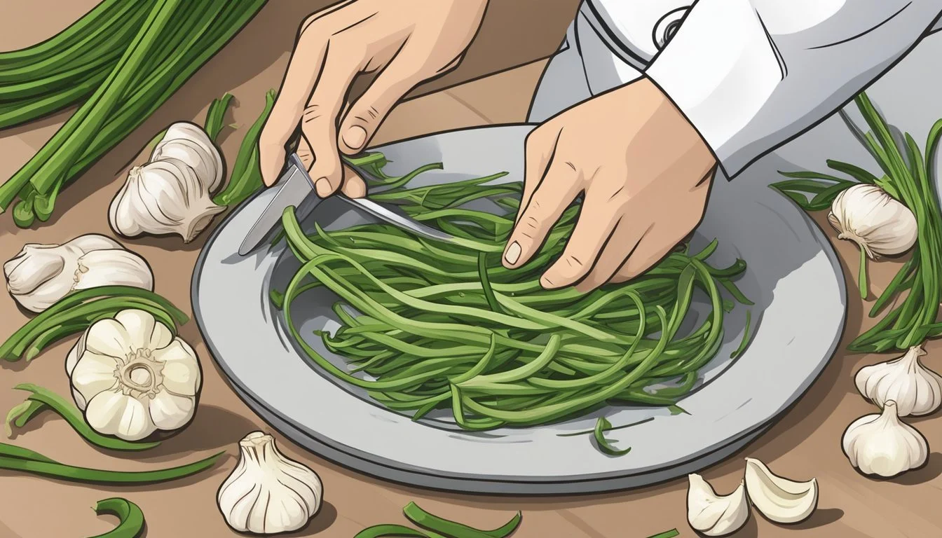How to Substitute Garlic Scapes for Garlic Cloves