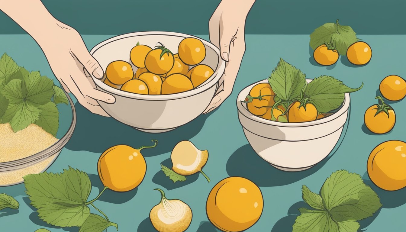How to Substitute Ground Cherries for Cherry Tomatoes