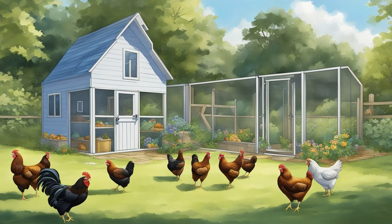 Raising Backyard Chickens in Bay City, MI