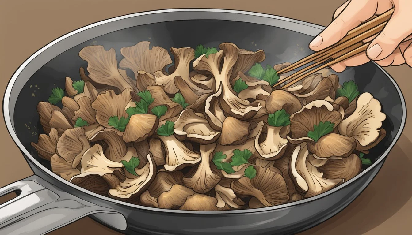 How to Substitute Maitake Mushrooms for Shiitake