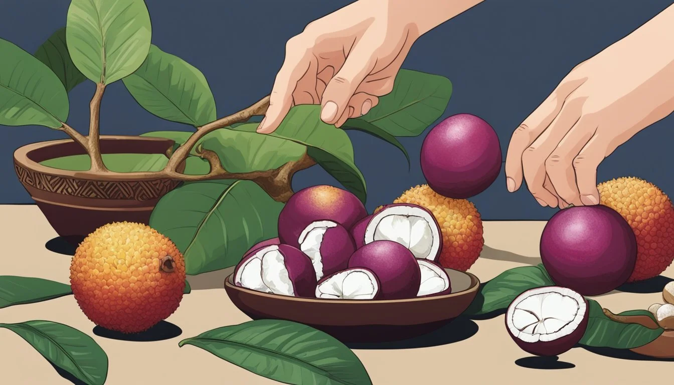 How to Substitute Mangosteen for Lychee