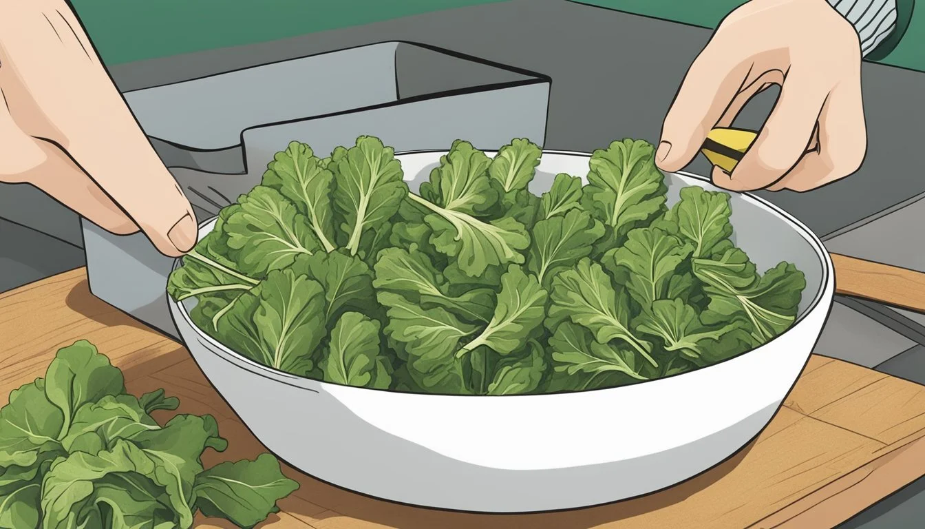 How to Substitute Mustard Greens for Collard Greens