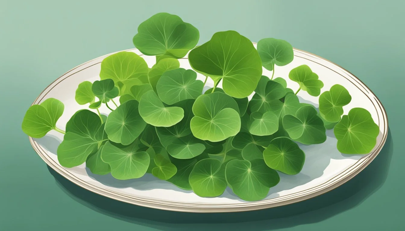 How to Substitute Nasturtium Leaves for Watercress