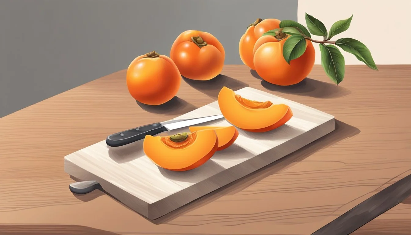 How to Substitute Persimmons for Peaches
