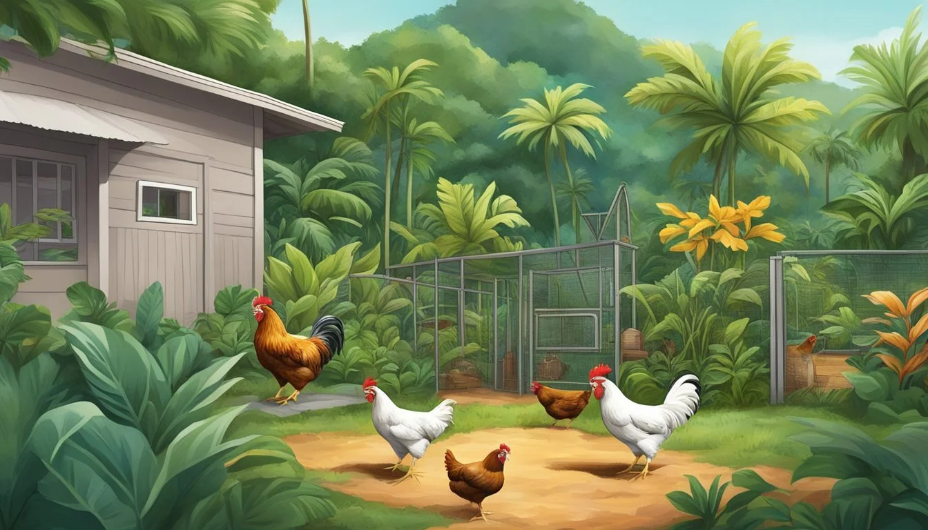 Raising Backyard Chickens in Caguas, PR