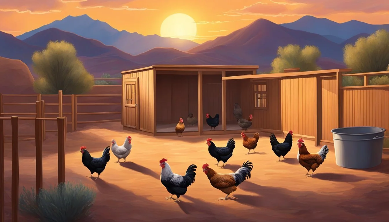 Raising Backyard Chickens in Casas Adobes, AZ
