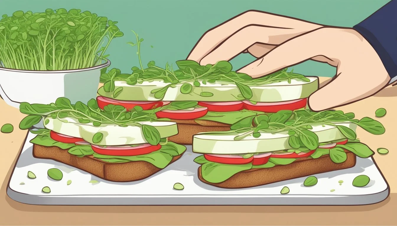 How to Substitute Radish Sprouts for Alfalfa Sprouts