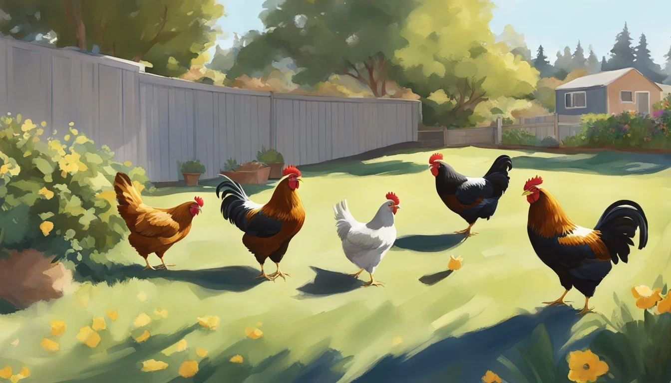 Raising Backyard Chickens in Castro Valley, CA