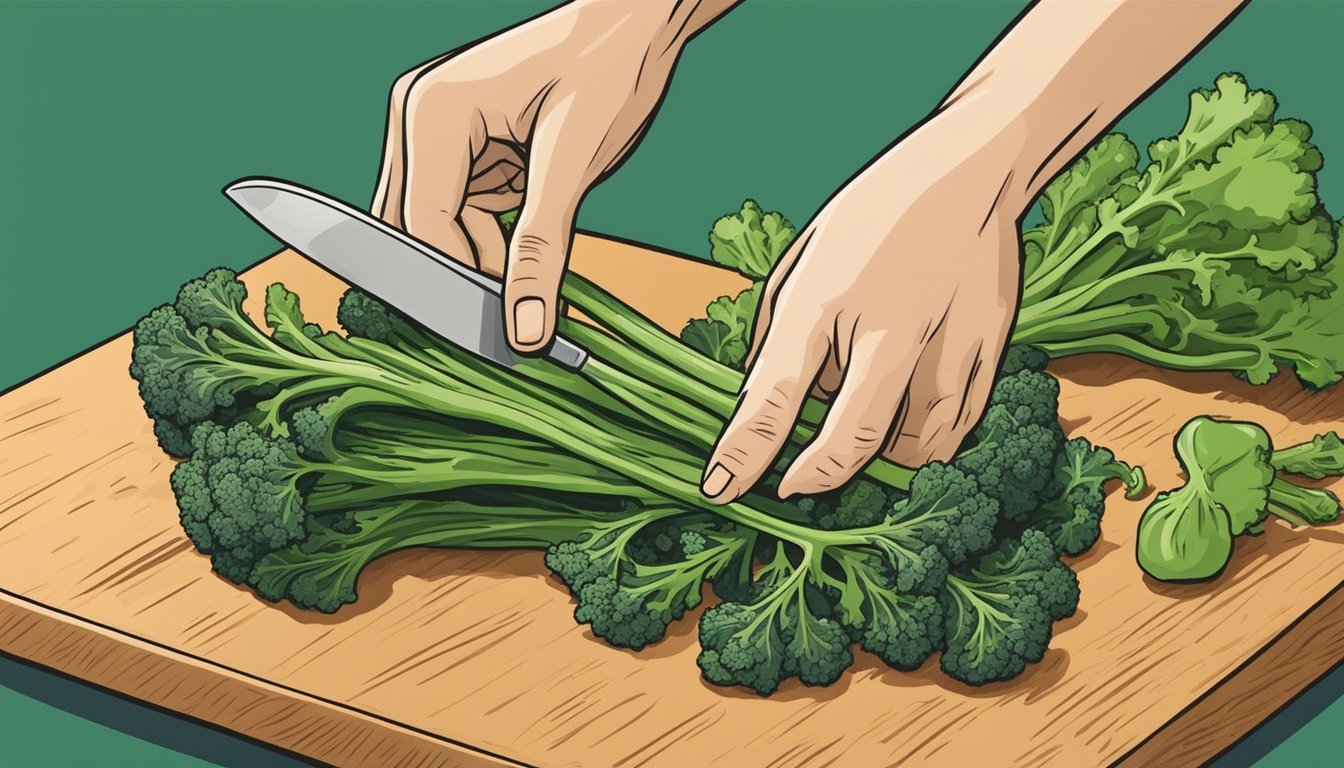How to Substitute Rapini for Broccolini