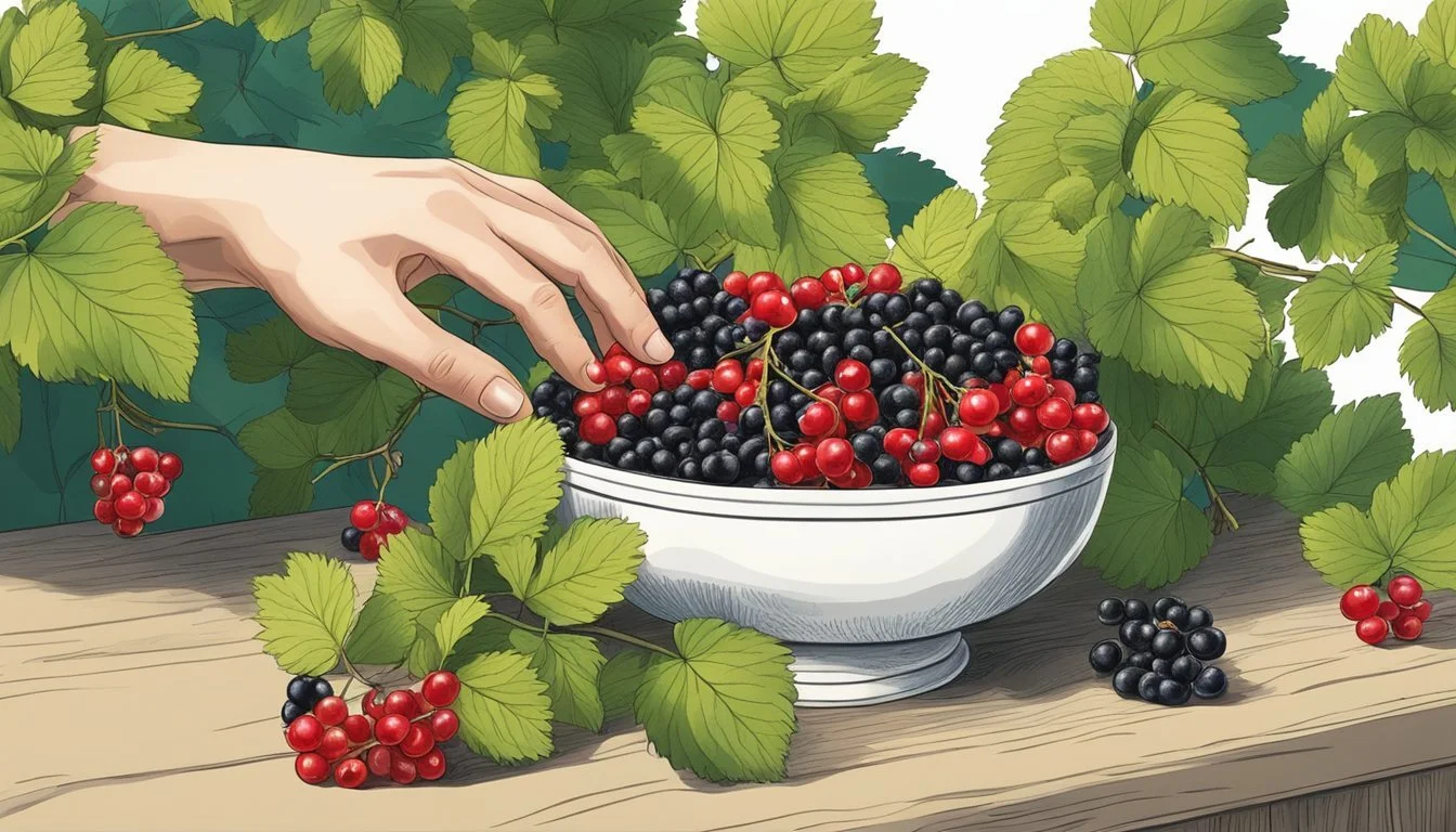 How to Substitute Red Currants for Black Currants