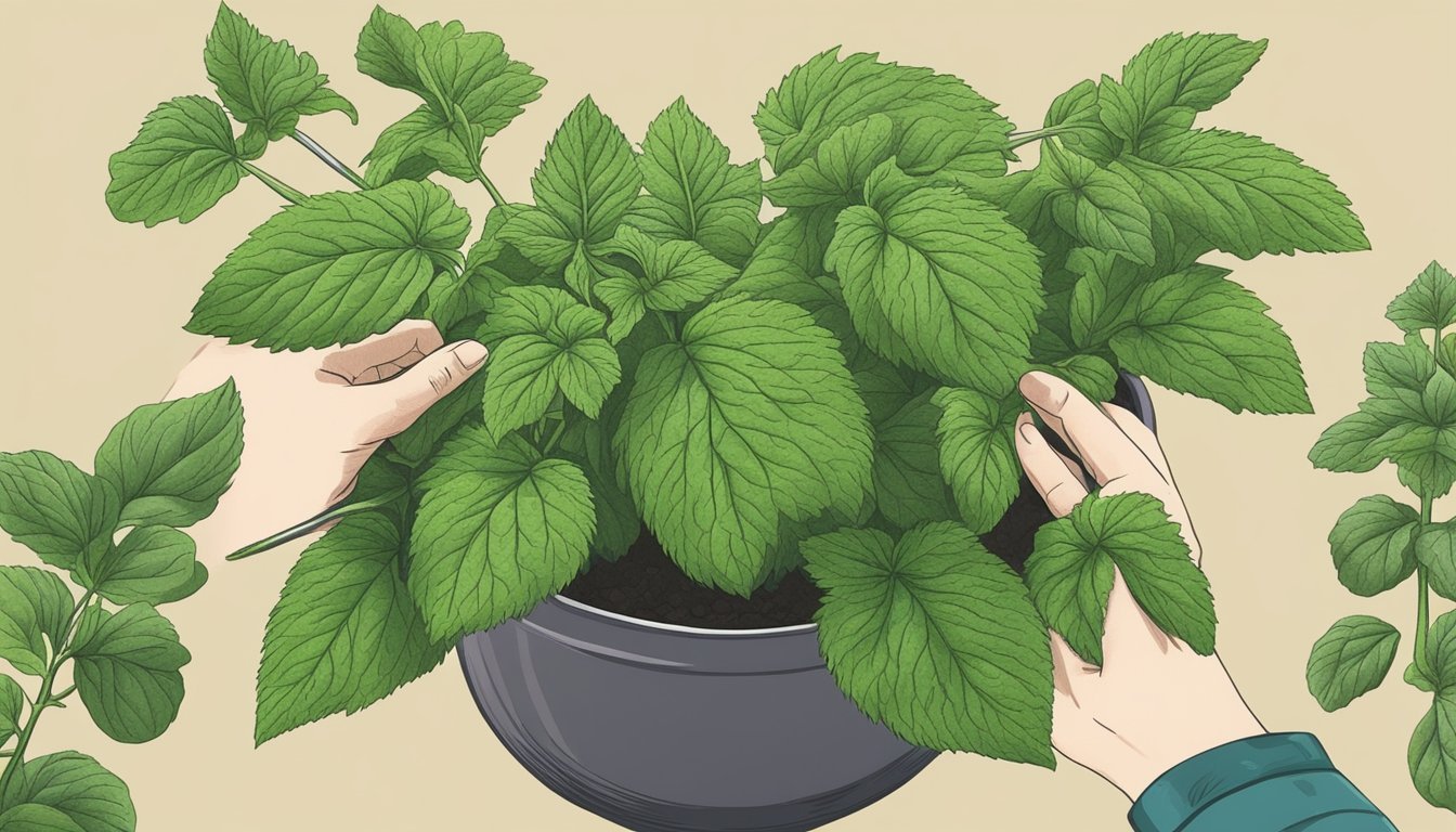 How to Substitute Shiso Leaves for Basil