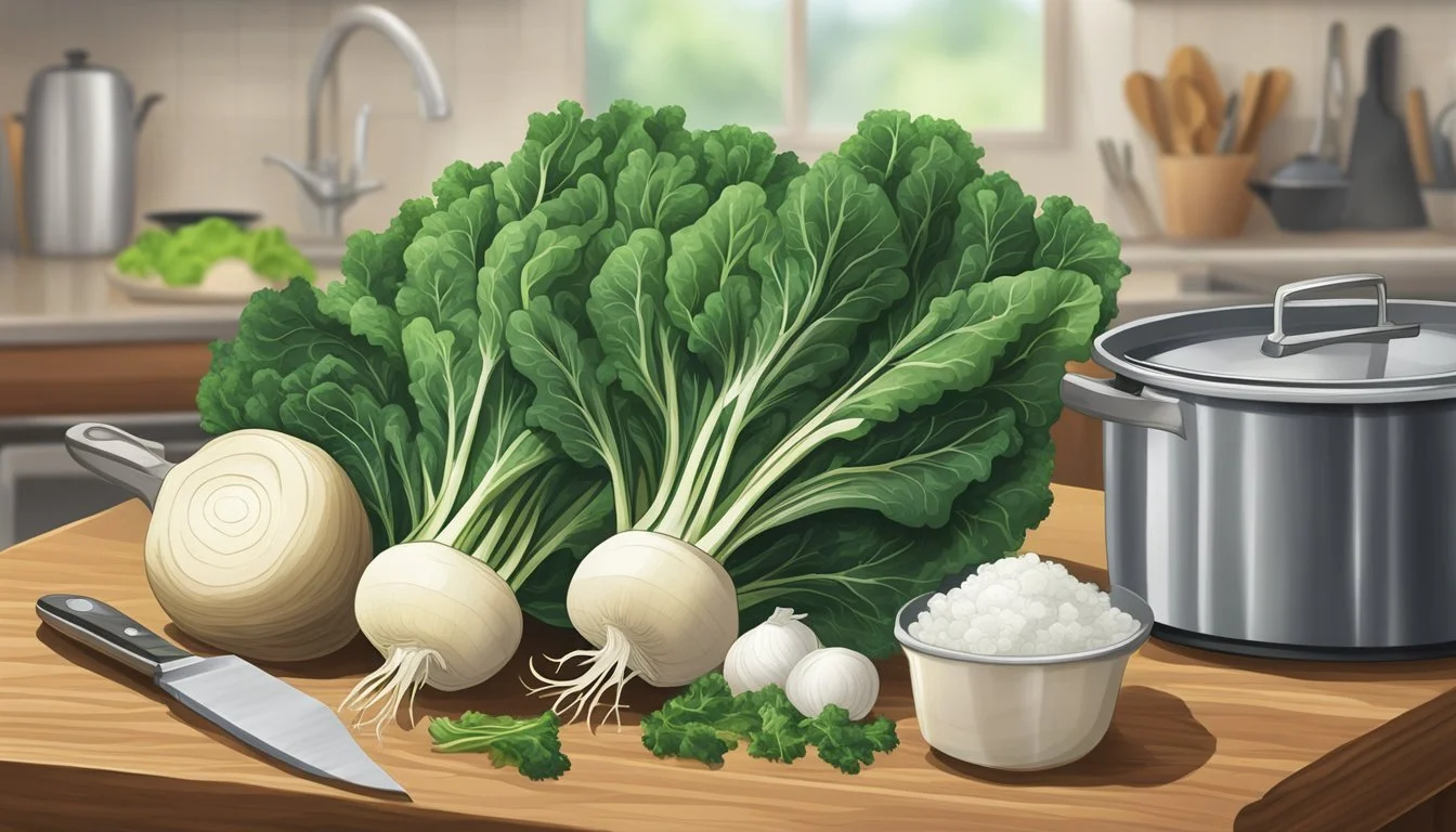 How to Substitute Turnip Greens for Collard Greens