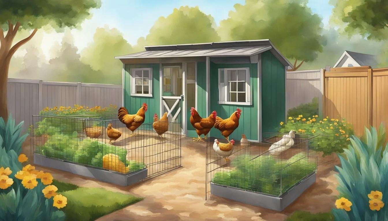 Raising Backyard Chickens in Compton, CA