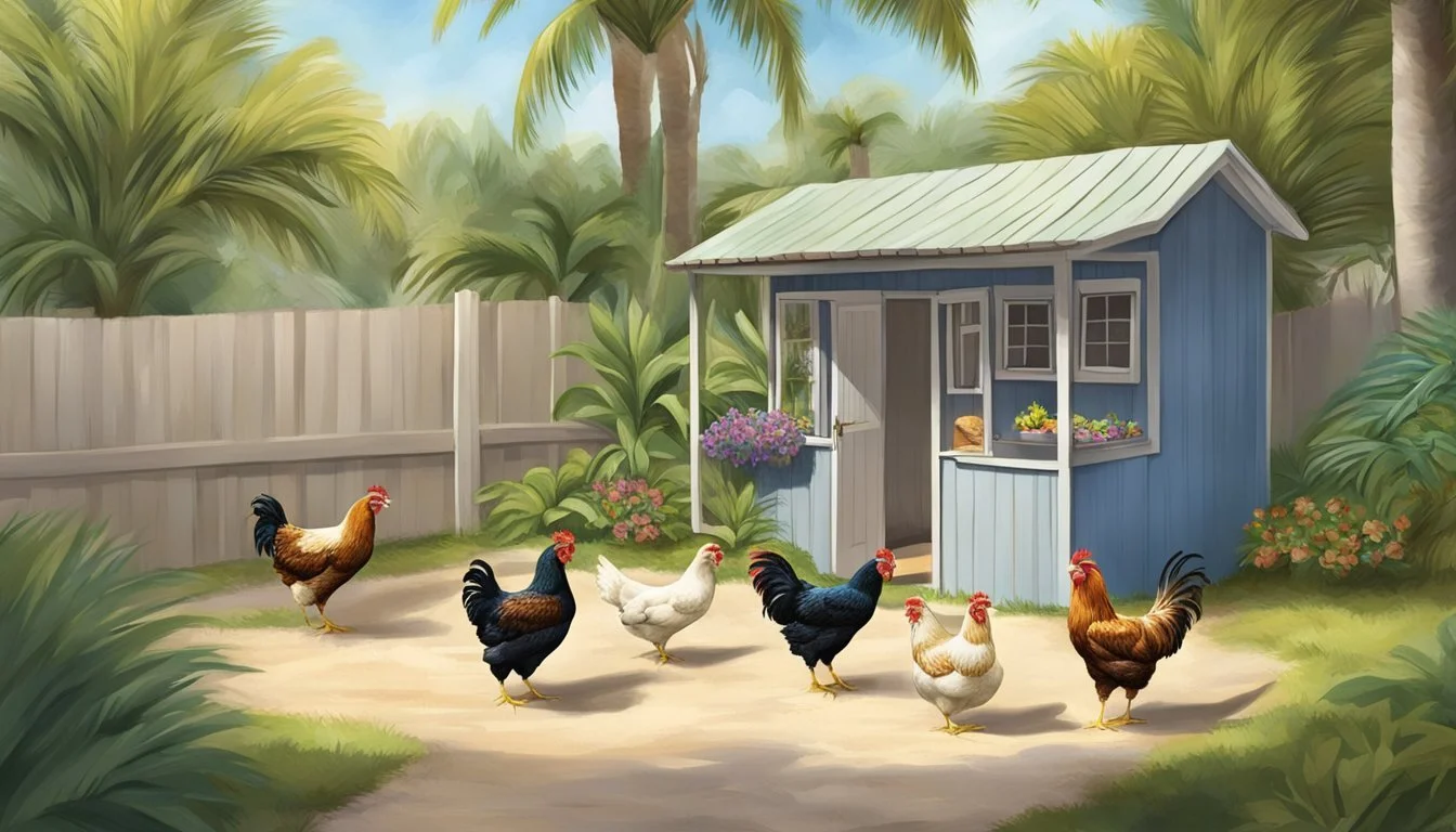 Raising Backyard Chickens in Deerfield Beach, FL