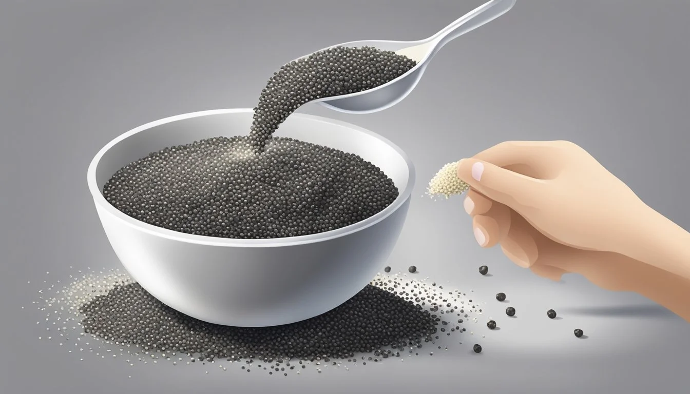 How to Substitute White Chia Seeds for Black Chia Seeds