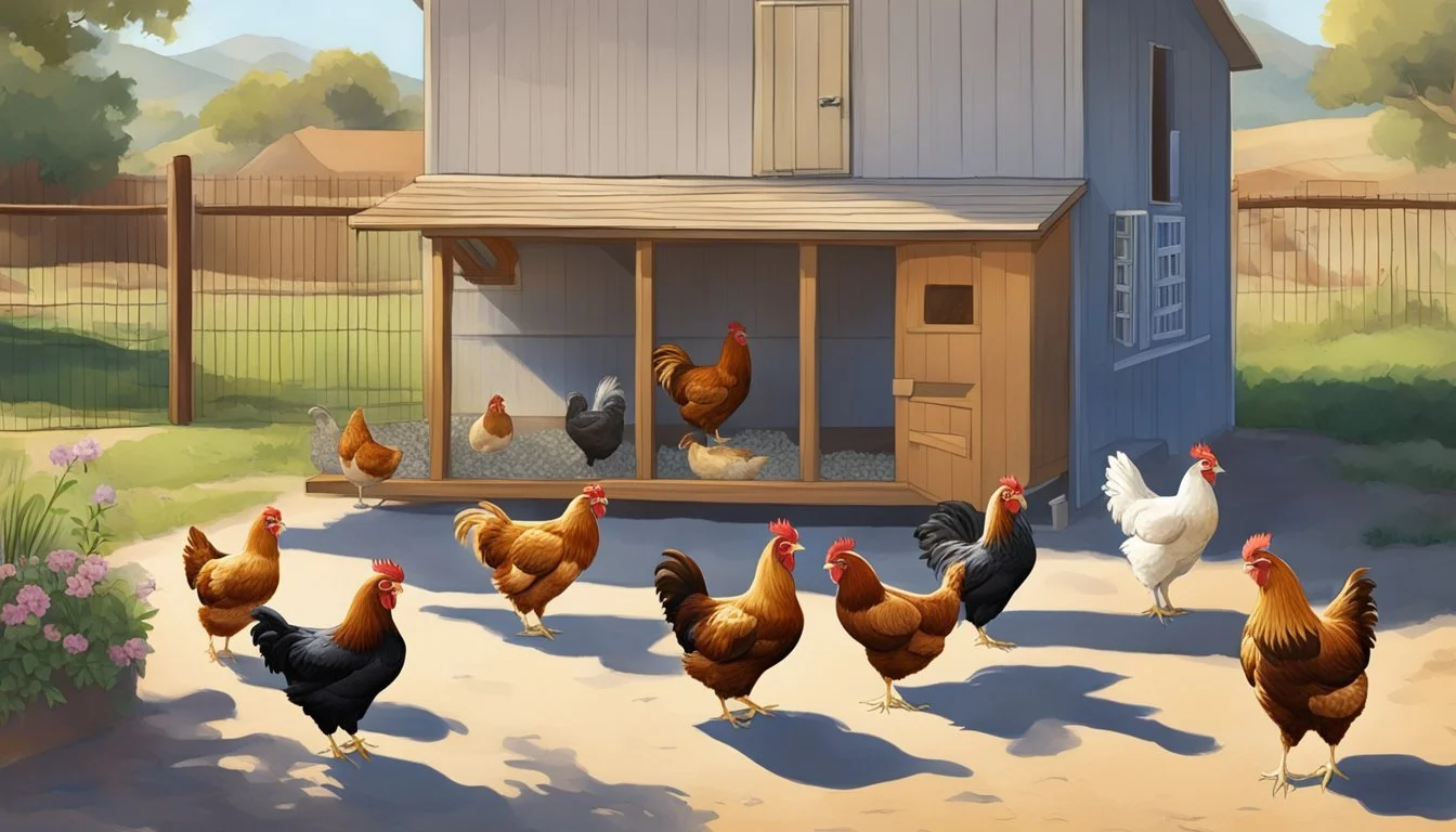 Raising Backyard Chickens in El Paso de Robles, CA