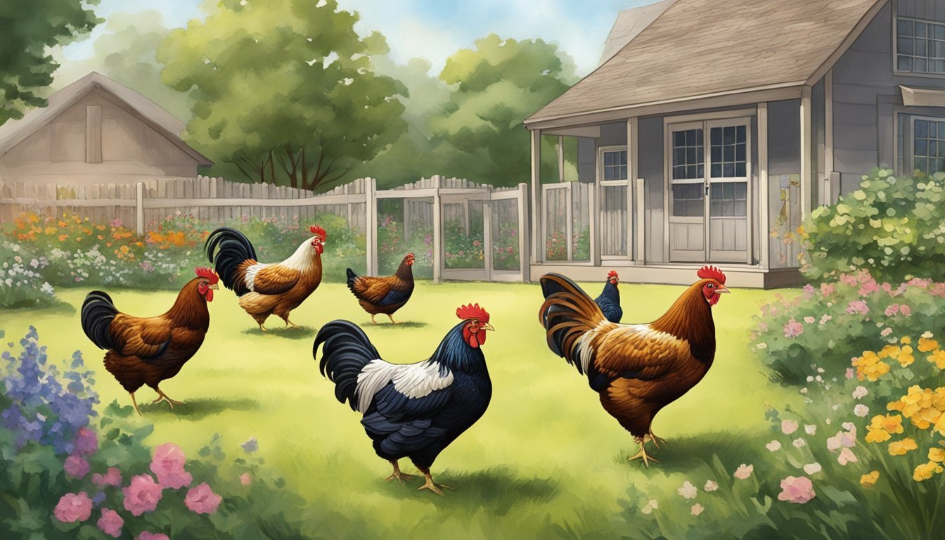 Raising Backyard Chickens in Flower Mound, TX